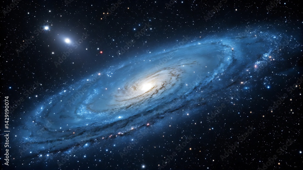 Obraz premium planet with space