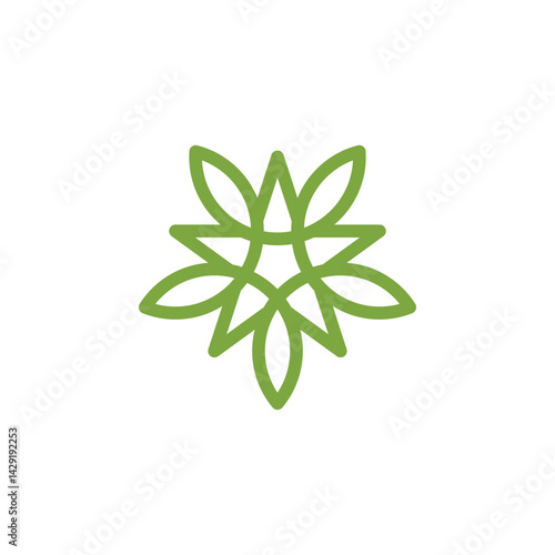 star hemp leaf cannabis cbd oil
