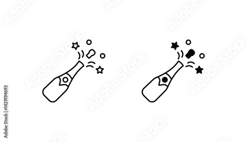 Entertainment icon design with white background stock illustration