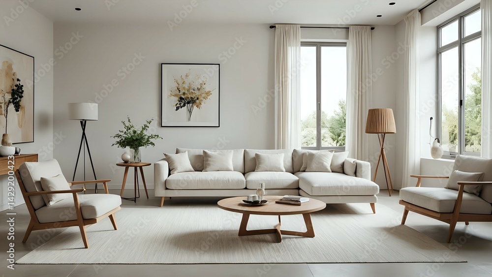 Fototapeta premium Modern Serenity