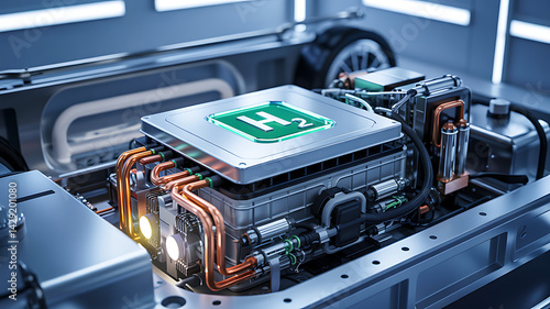Hydrogen Fuel Cell Technology in a Vehicle