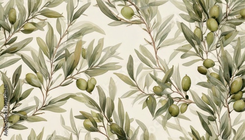 MInimal Olive Pattern 3