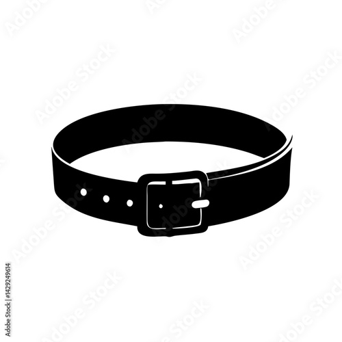 belt icon, belt silhouette vector illustration-Editable Vector Art of belt,belt vector