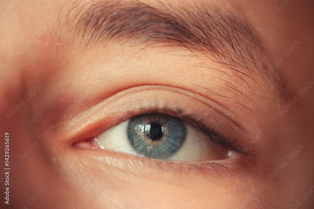 Fototapeta premium Macro Human Eye Close-Up