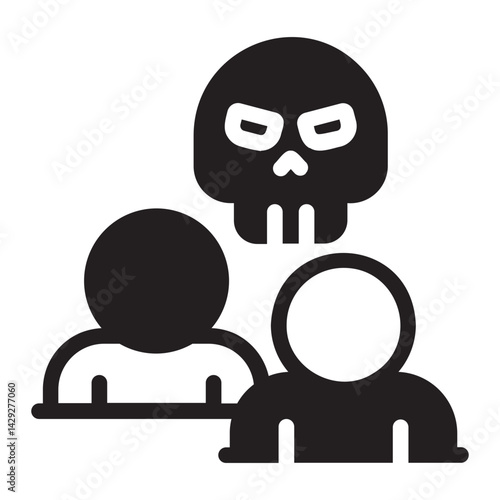 bully glyph icon