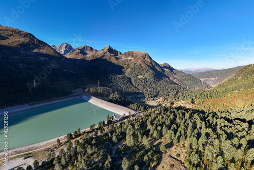 Storage power station Kühtai in Tirol, Austria