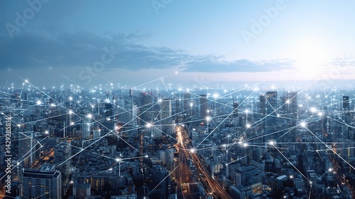 Dual Exposure of IoT Devices in a Digital City Grid Concept