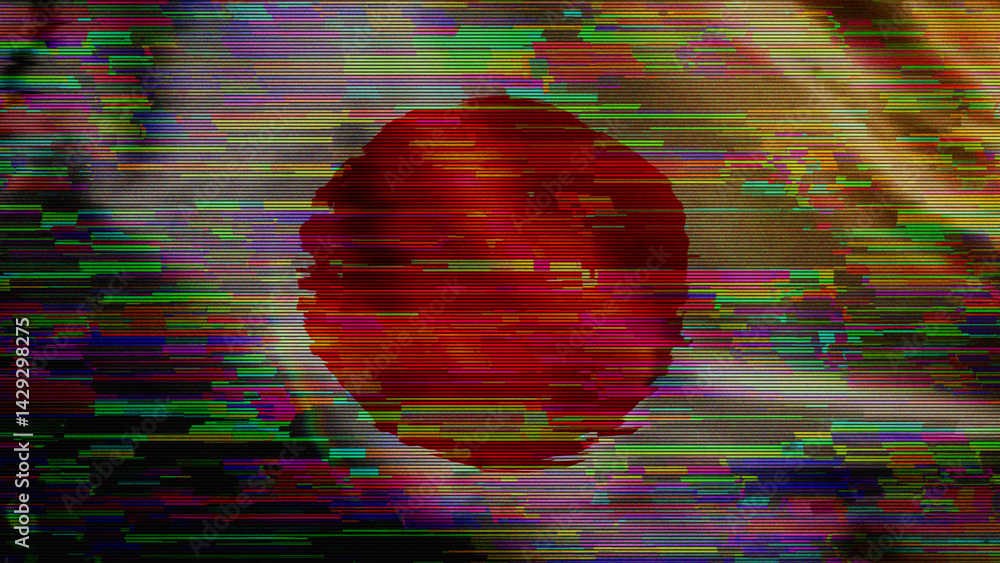 Japan digital technology flag