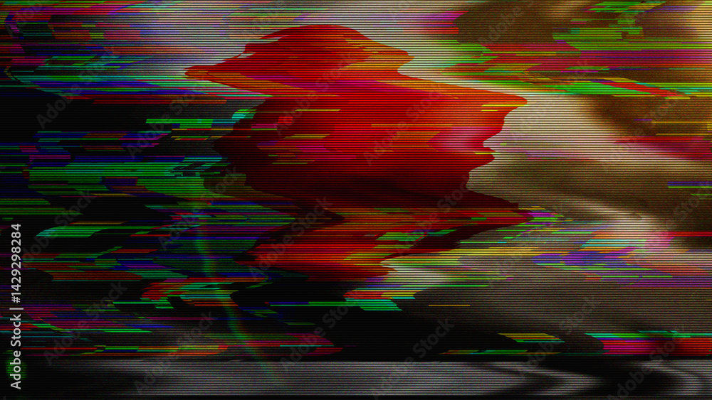 Japan digital technology flag