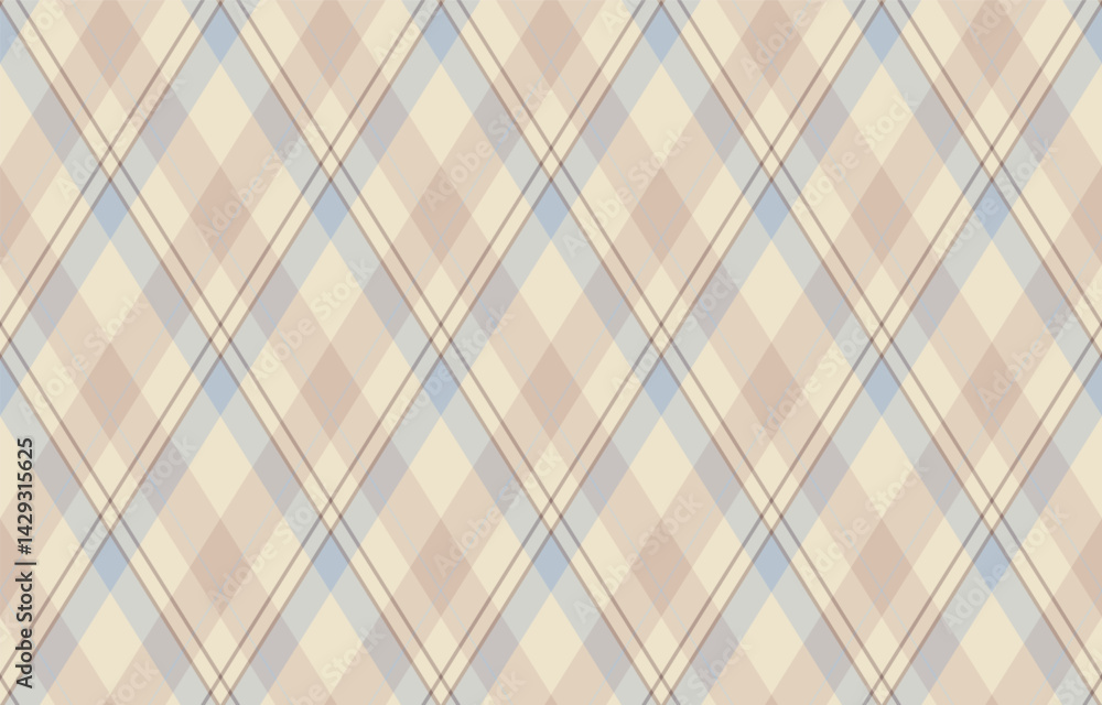 Argyle pattern of geometric rhombus. Harlequin check wallpaper design. Classic diamond shaped textile material for web background, print fabric clothing, sweater, wrapping paper, gift card, invitation Argyle pattern of geometric rhombus. Harlequin check wallpaper design. Classic diamond shaped textile material for web background, print fabric clothing, sweater, wrapping paper, gift card, invitation