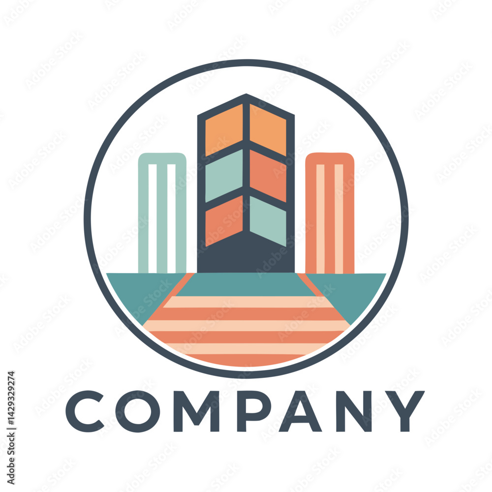 Obraz premium Home decor logo template