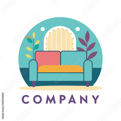 Home decor logo template