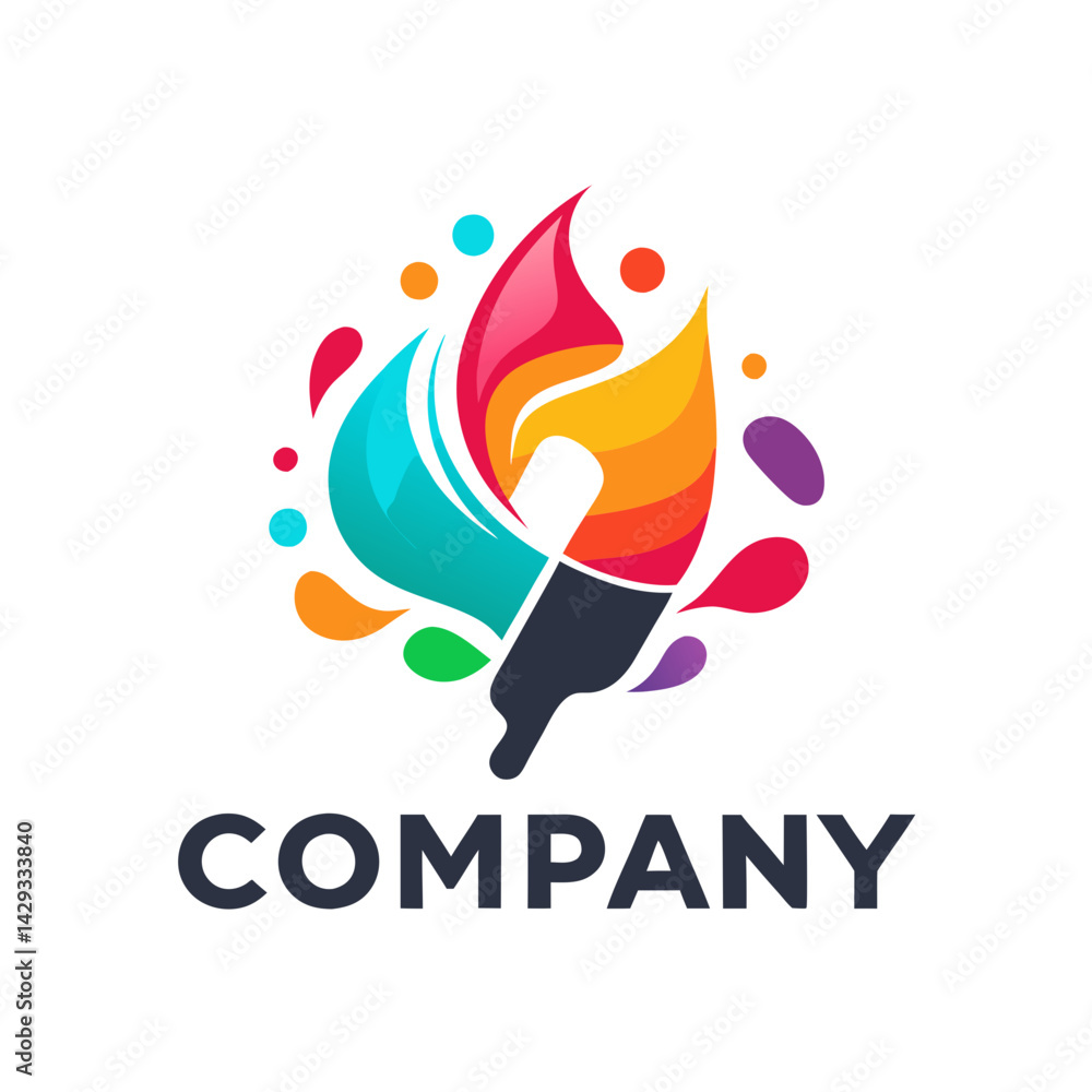 Obraz premium Home decor logo template