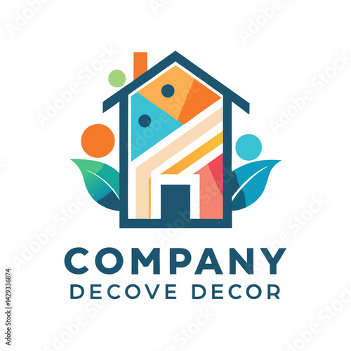 Home decor logo template