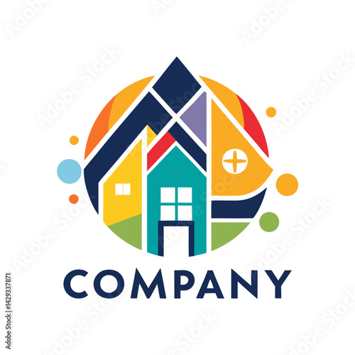 Home decor logo template