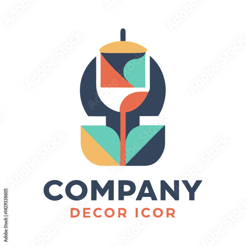 Home decor logo template
