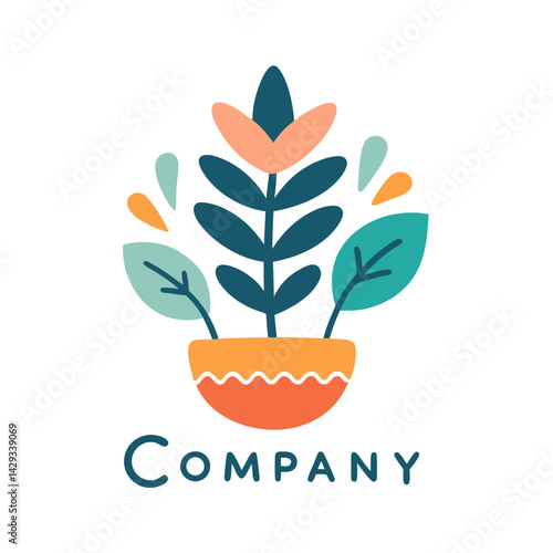 Home decor logo template