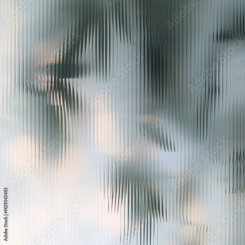 leaves seen through frosted glass, glass texture, glass prism, glass distortion