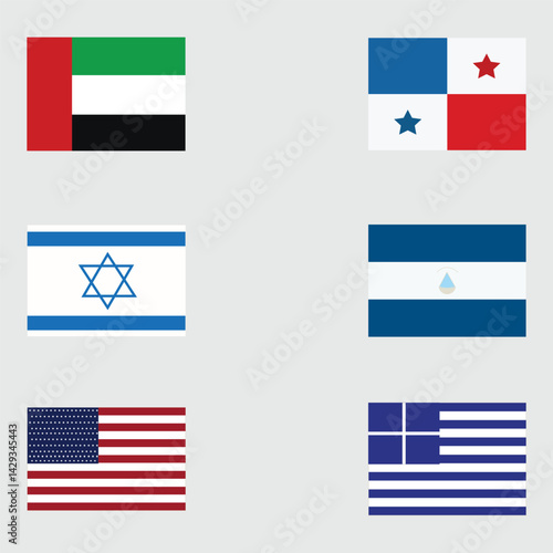 Country Flags Collection (left column)