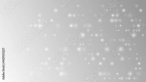 Modern abstract halftone background with gray dots on white. High-resolution vector design with sharp detail, ideal for branding, layout templates, or minimalist visuals.