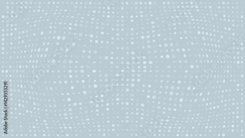 Modern abstract halftone background with gray dots on white. High-resolution vector design with sharp detail, ideal for branding, layout templates, or minimalist visuals.