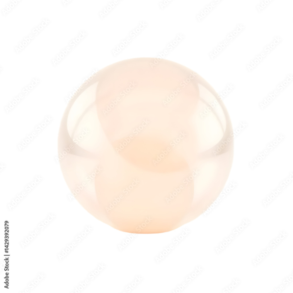 Glowing Glass Sphere. Simple Transparent Ball, Light Emission, Isolated Object. Plain Background Makes The Orb Pop. Technology Concept Is Clear, Ready For Use In Design Glowing Glass Sphere. Simple Transparent Ball, Light Emission, Isolated Object. Plain Background Makes The Orb Pop. Technology Concept Is Clear, Ready For Use In Design