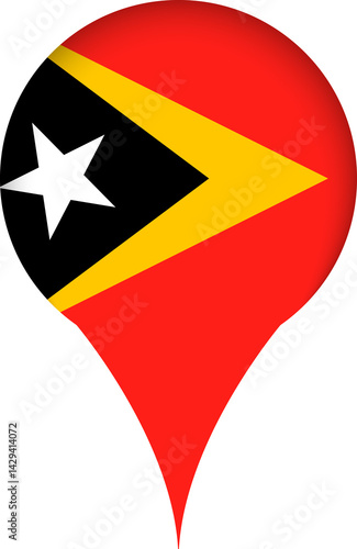 East Timor Flag Marker Icon Free Download East Timor Flag Marker Icon - GFXLoad