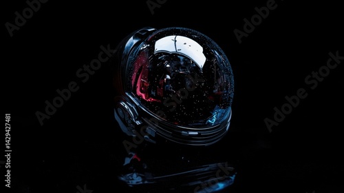 Wallpaper Mural Futuristic space helmet against a dark background. Torontodigital.ca