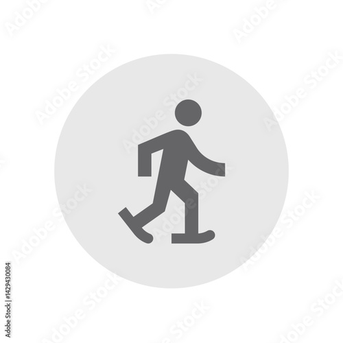Snowshoeing Icon
