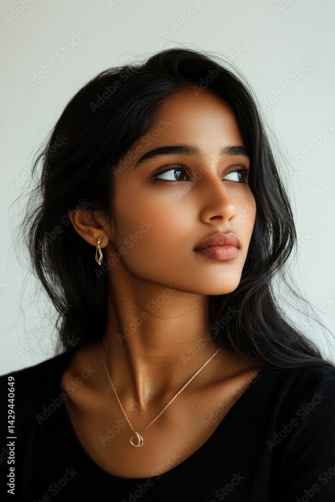 Young and beautiful model present skin care and beauty cosmetic product Young and beautiful model present skin care and beauty cosmetic product