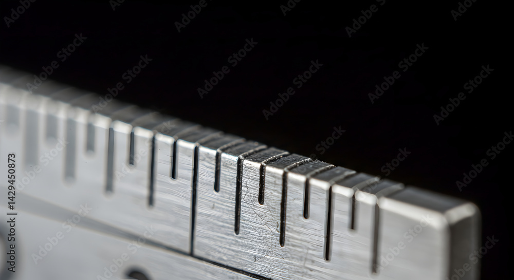 Precision Measurement Tool Demonstrating Accuracy And Engineering Standards In Extreme Close-Up Precision Measurement Tool Demonstrating Accuracy And Engineering Standards In Extreme Close-Up
