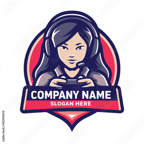 Female gamer logo (2)