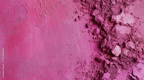 Abstract Fuchsia Color Powder Background. Generative AI