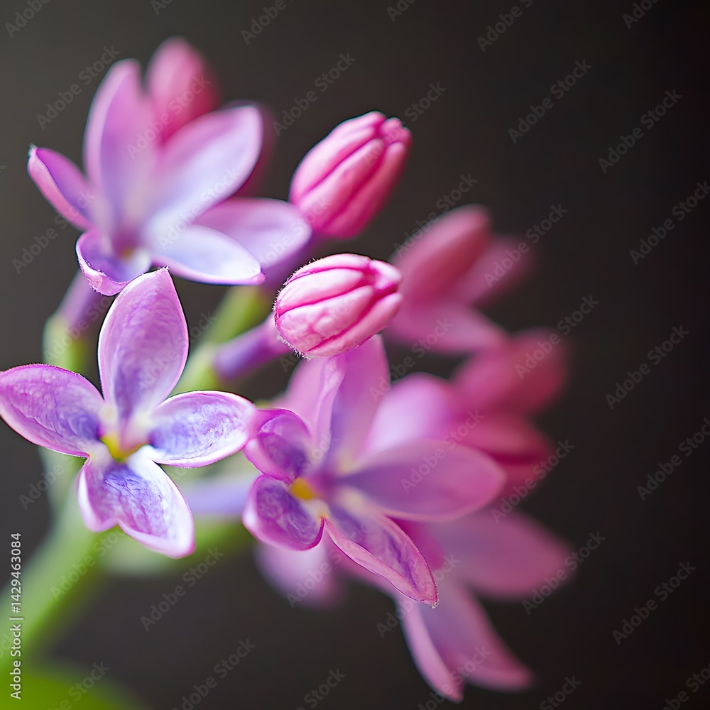Closeup Purple Lilac Flowers Bloom Spring Nature Closeup Purple Lilac Flowers Bloom Spring Nature