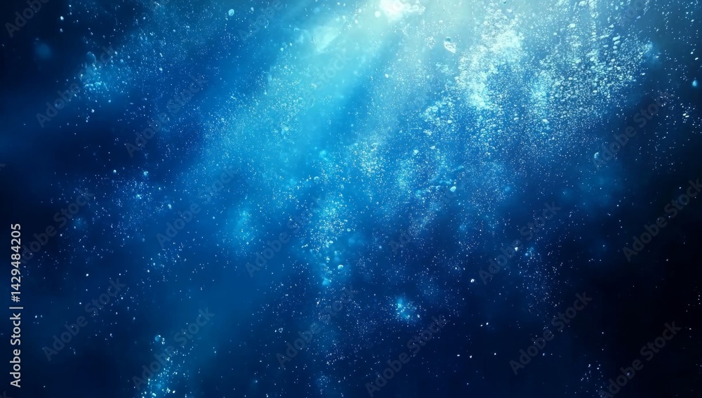 Fototapeta premium Deep space, cosmic nebula, ethereal light