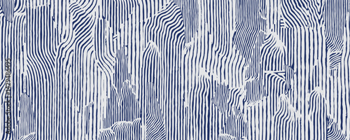 Hand drawn irregular abstract vertical brush line, weight lines combination collage pattern, Japanese and ethnic wood carving, weaving texture background, experimental graphic for textile, carpet   