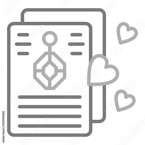 Wedding Contract Icon