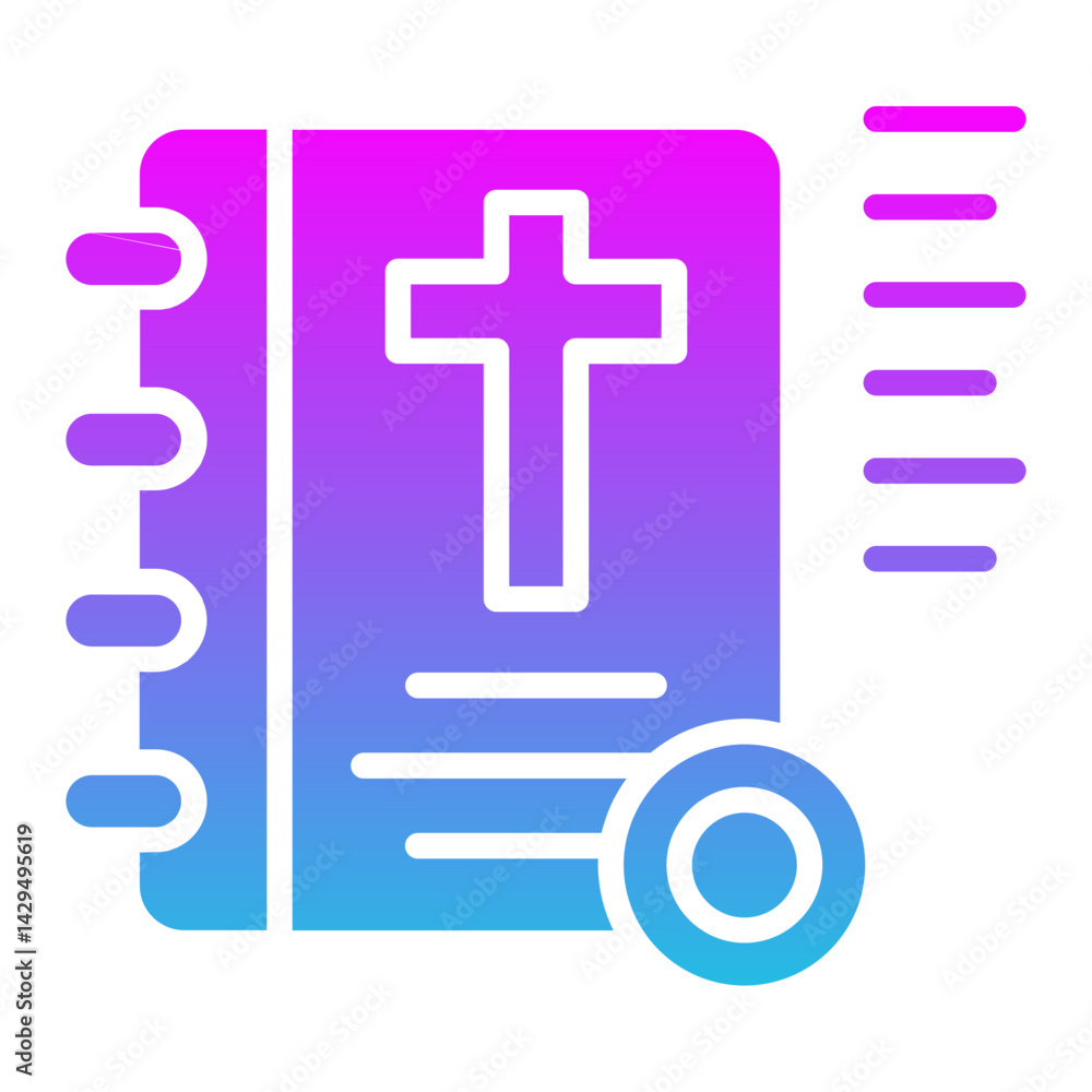 Fototapeta premium Bible Icon