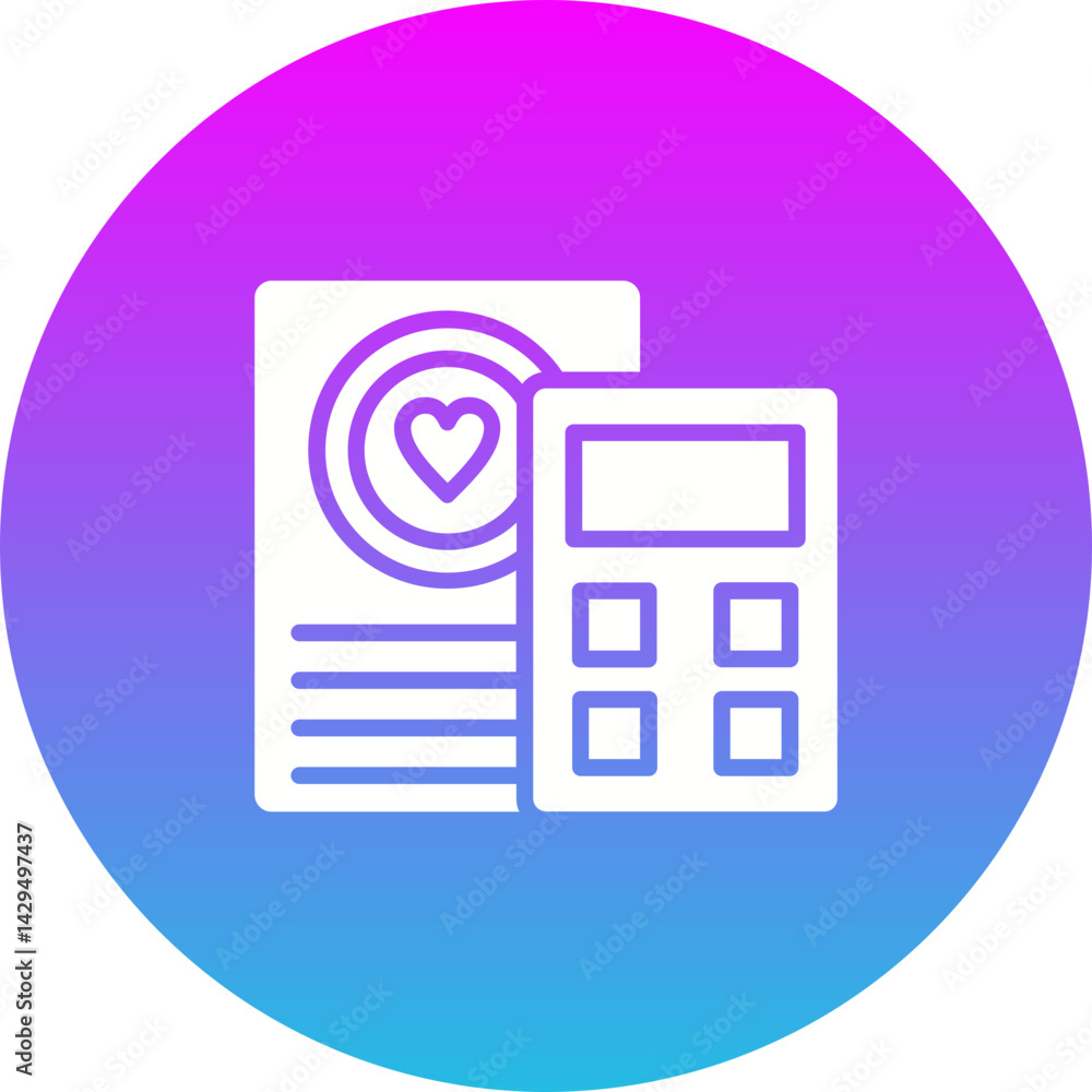 Wedding Cost Icon Wedding Cost Icon