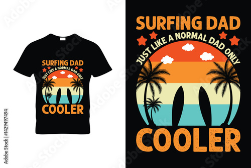 Surfing T Shirt Design 5