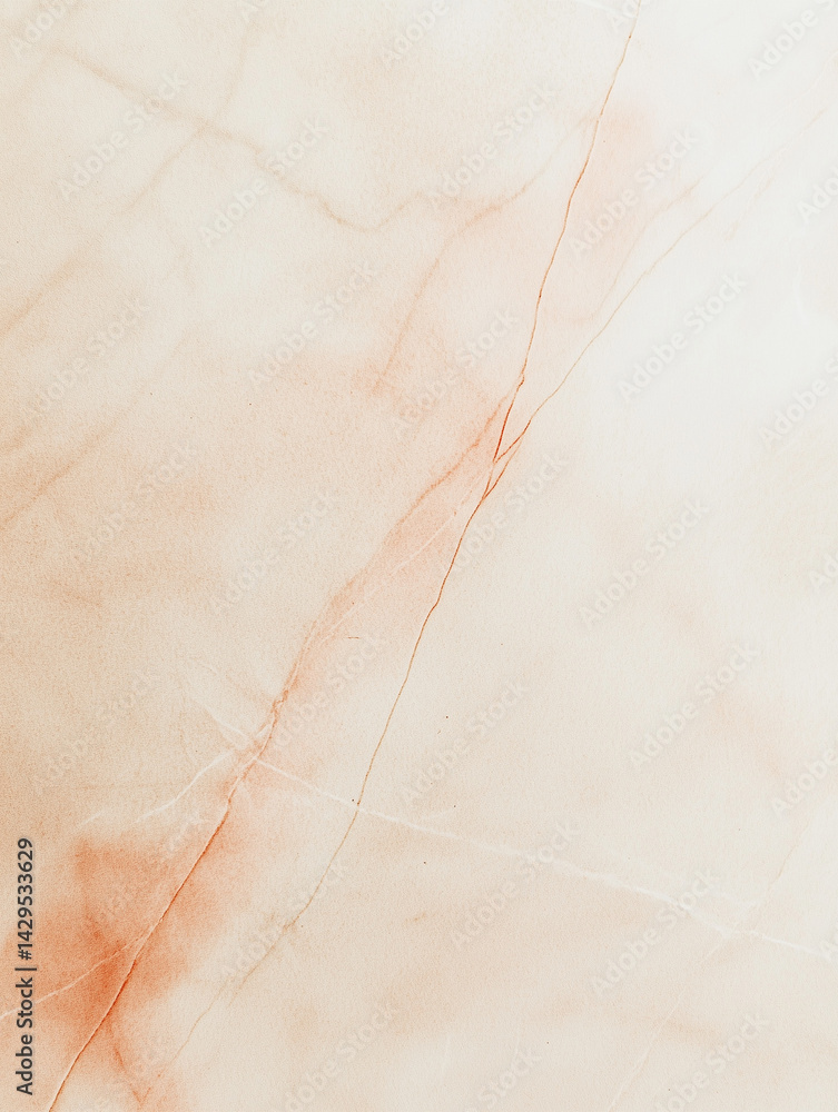 Orange marble stone pattern with soft beige tones and natural luxury texture