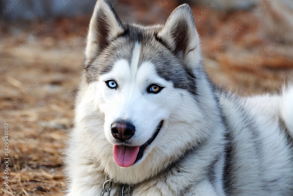 siberian husky captured in powerful pet image
siberian husky captured in powerful pet image