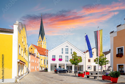 Obraz na płótnie Altstadt, Dietfurt, Deutschland w salonie