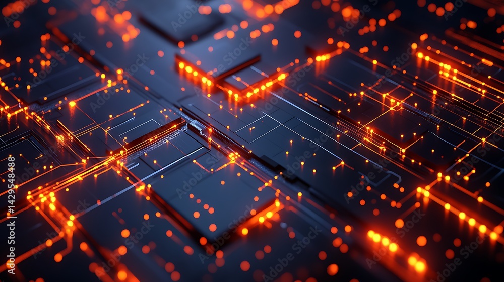 Circuit tech pattern Abstract background Circuit tech pattern Abstract background