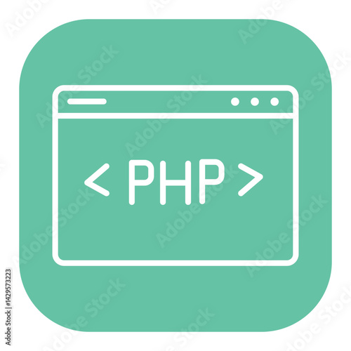 PHP Coding Icon