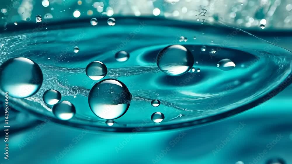 Vibrant water splashes beneath the surface, a dynamic dance in the pool's aquatic realm. Ai Generated Vibrant water splashes beneath the surface, a dynamic dance in the pool's aquatic realm. Ai Generated