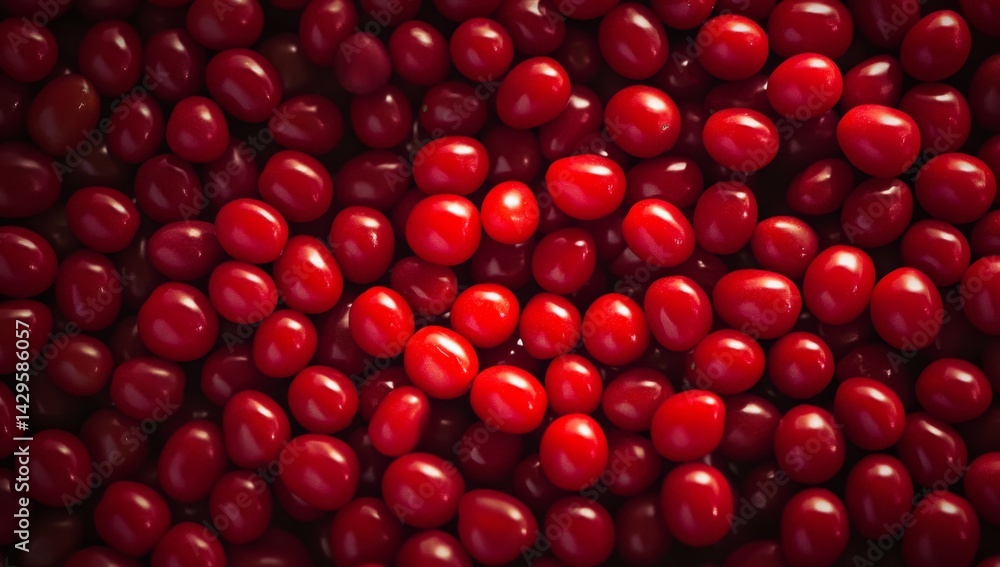 Abundant, vibrant red cherry tomatoes Abundant, vibrant red cherry tomatoes