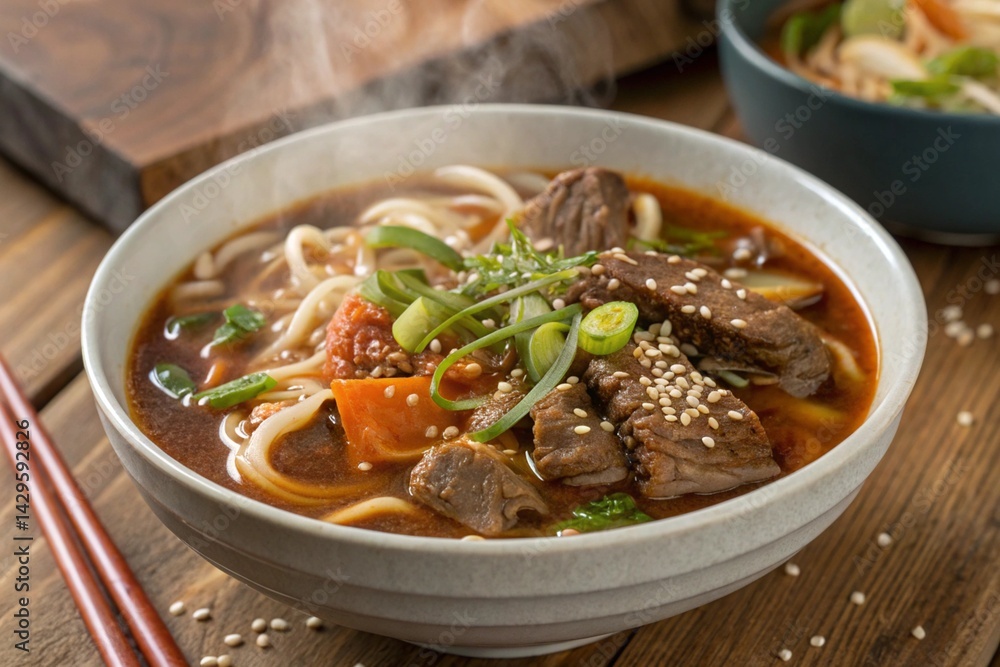 Taiwanese beef noodle soup Taiwanese beef noodle soup