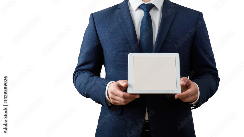 Empty tablet png transparent on the man hand no background for advertisement. Empty tablet png transparent on the man hand no background for advertisement.