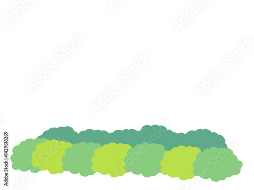 緑  葉  背景  フレーム  イラスト